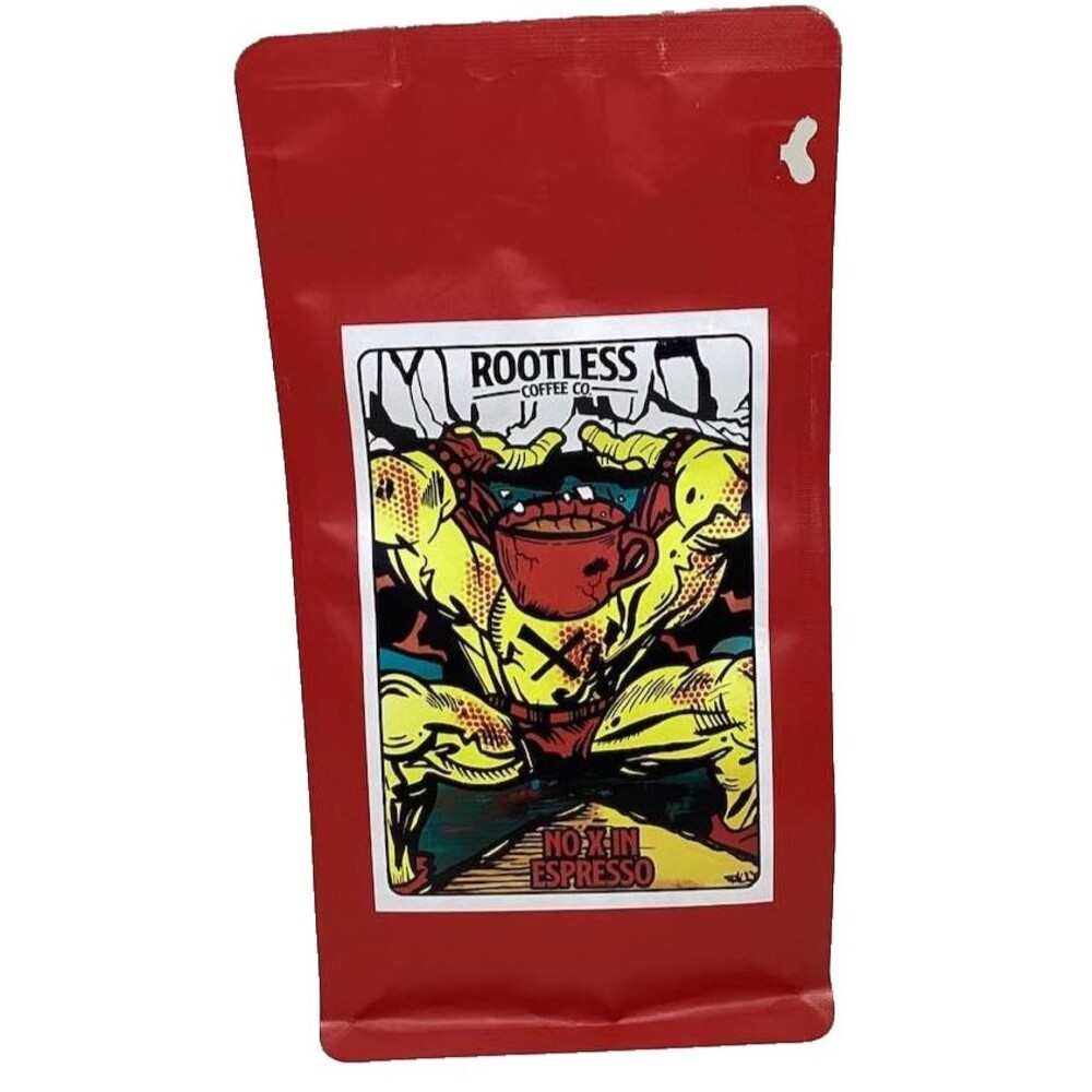 Rootless Coffee Co Barrel Age No X in Espresso Whole Bean Bag Medium Lot 2 Flint - Picture 3 of 9